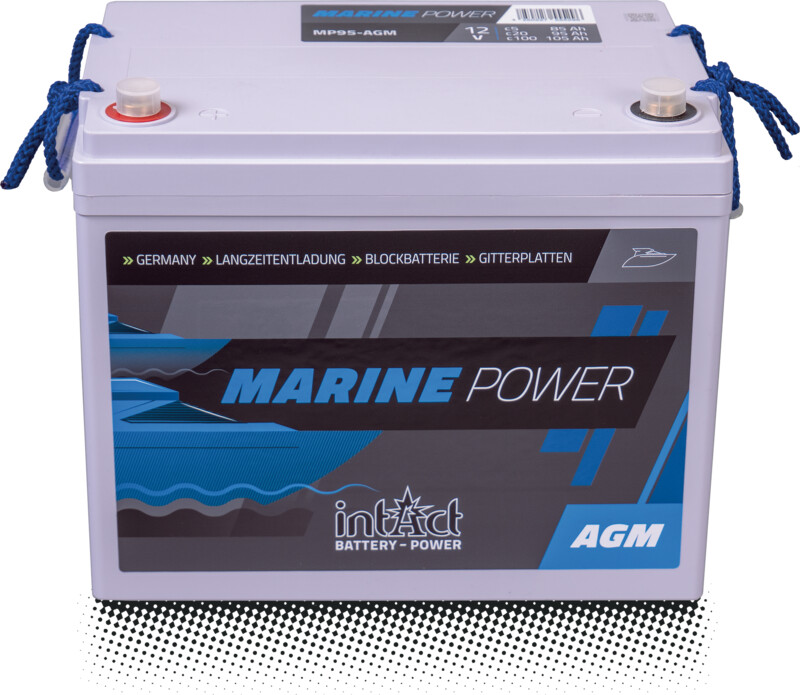 Jõuaku Intact Marine Power Deep Cycle AGM 12V 110Ah (C20)