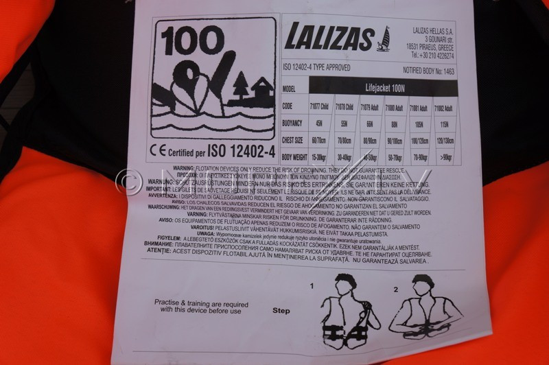 Päästevest Lalizas, 40-50 kg