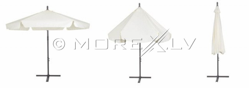 Sun protection umbrella on a stand, 2.7 m