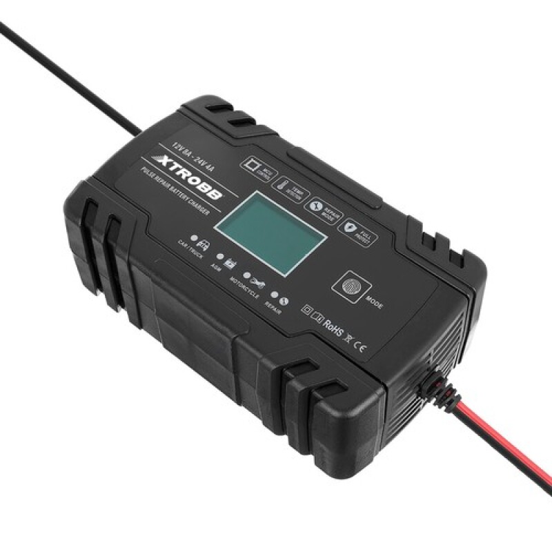 Автоматическое зарядное устройство XTROBB 12V 8A / 24V 4A
