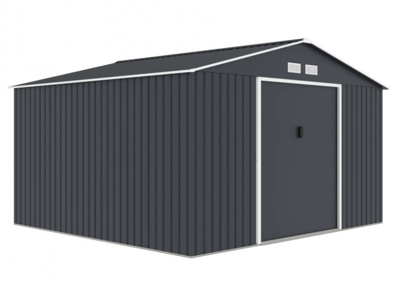 Metal Garden Storage Shed, 312x257x212 cm