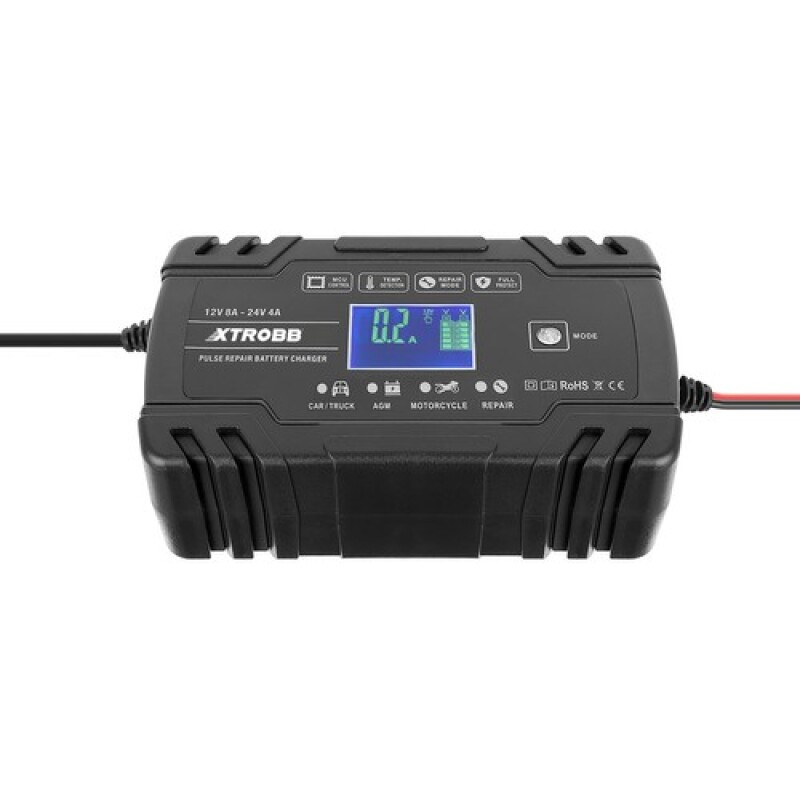 Автоматическое зарядное устройство XTROBB 12V 8A / 24V 4A