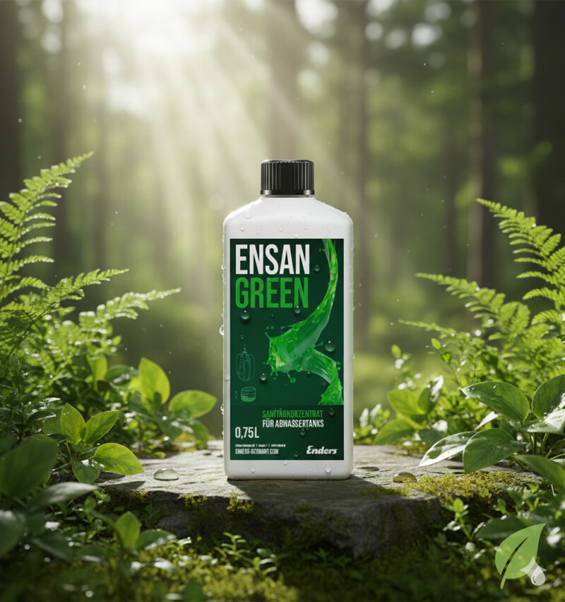 Reoveepaagi sanitaarvedeliku kontsentraat Ensan Green Active 0,75 L (50ml/10l)
