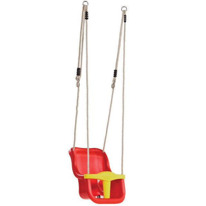 Toddler safety bar swing КВТ Luxe, yellow-red