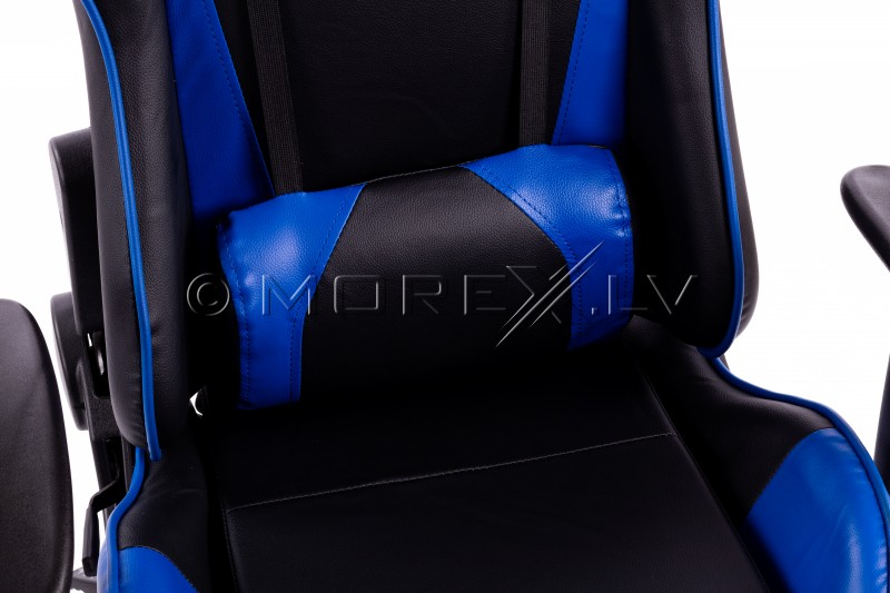 Spēļu datorkrēsls zili-melns BM2016 (gaming chair)
