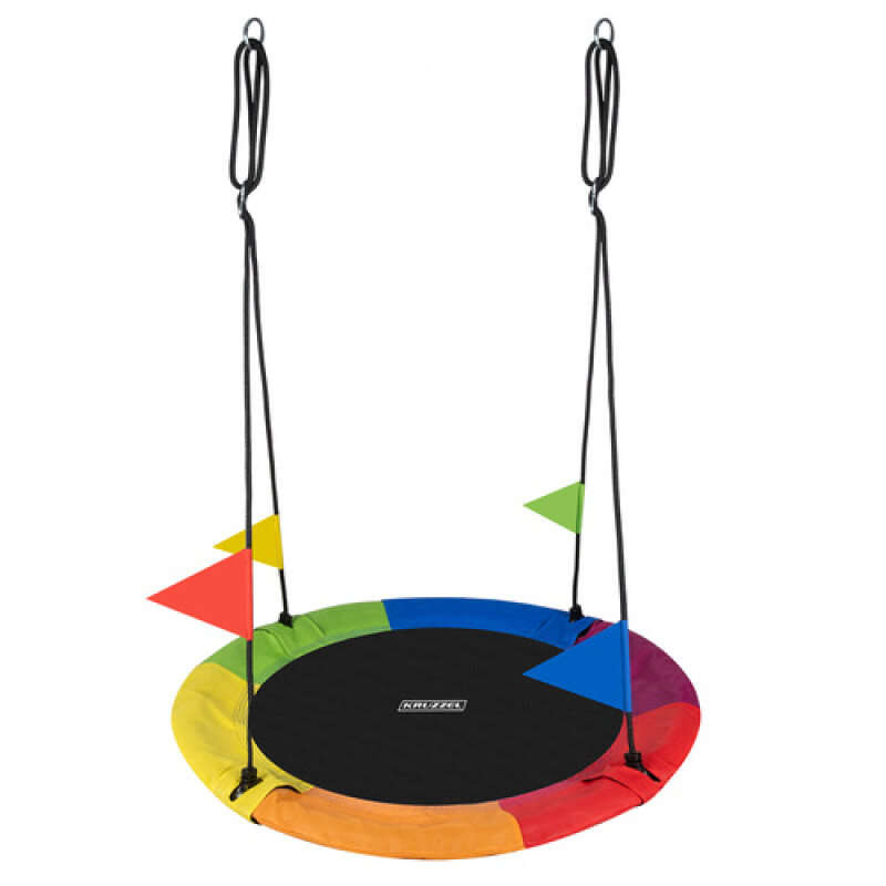 Laste Kiigekure pesa Ø 110 cm, mitmevärviline