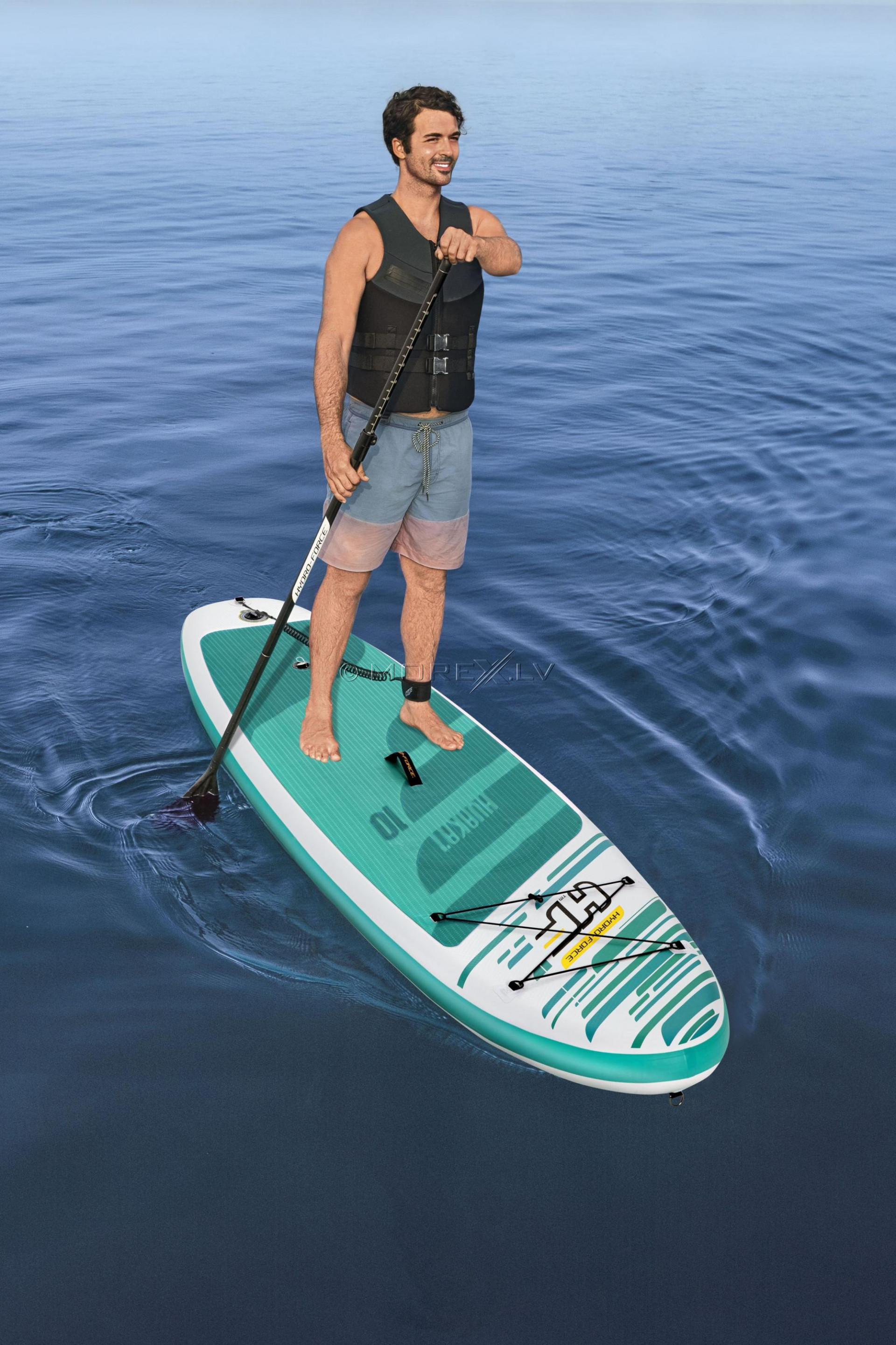 Bestway 65346 - tabla paddle surf hinchable hydro - force huakai set hasta  120kg 305 x 84 x 15 cm